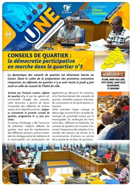Conseils de quartier : la démocratie participative en marche dans le quartier n°3