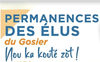 Permanences des élus du Gosier, nou ka kouté zot !