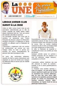 Leroux Avenir Club survit &agrave; la crise 