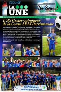 L'AS Gosier, vainqueur de la Coupe SEM Patrimoniale