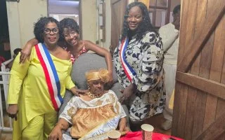 Mme MARTIAL célèbre son 100ème anniversaire