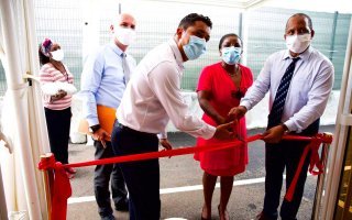 Inauguration du Pôle Emploi du Gosier