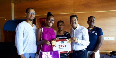 Solane Desplan, Gosiérienne, plus jeune bachelière de l'académie de Guadeloupe 