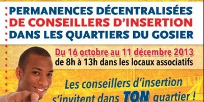 Les conseillers d'insertion s'invitent dans les quartiers du Gosier