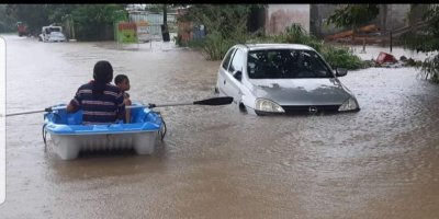 Point de situation sur la commune lors du passage de l'onde tropicale