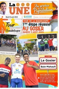 Tour de la Guadeloupe 1&egrave;re &eacute;tape r&eacute;ussie au Gosier
