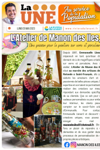 L'Atelier de Manon des Iles, une passion pour la peinture sur verre et porcelaine 