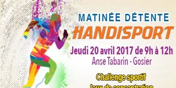 Matinée handisport à l'Anse Tabarin