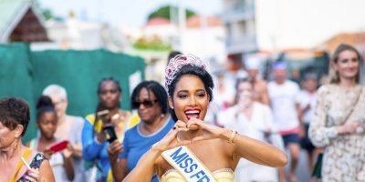 Retour triomphal au Gosier pour Miss France