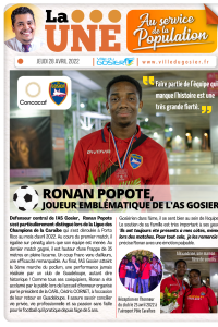 Ronan Popote, joueur emblématique de l'AS Gosier