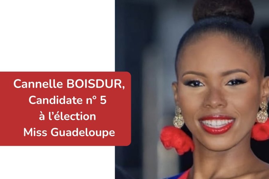 Cannelle Boisdur représente le Gosier à l'élection Miss Guadeloupe pour Miss France 2025
