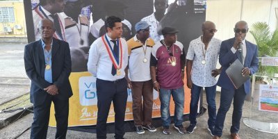 Inauguration de la piste d'athlétisme et du terrain de football du stade de Montauban