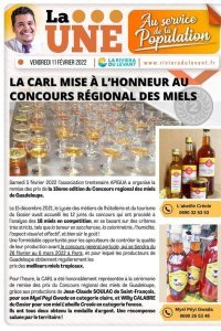  La CARL mise &agrave; l'honneur au Concours R&eacute;gional des miels