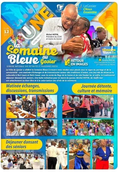 Retour en images sur la semaine bleue au Gosier 