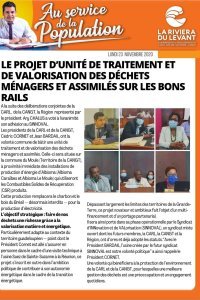 Quotidien "Au service de la population" - n° 19