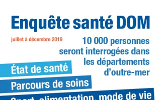 Enquête santé DOM de juillet à décembre 2019 de l'INSEE