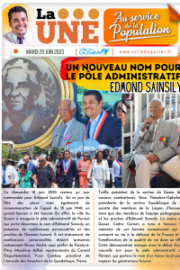 Un nouveau nom pour le p&ocirc;le administratif : Edmond Sainsily