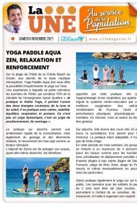 Yoga Paddle Aqua Zen, relaxation et renforcement 