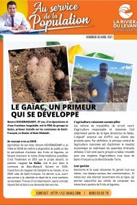 Le Gaïac, un primeur qui se développe