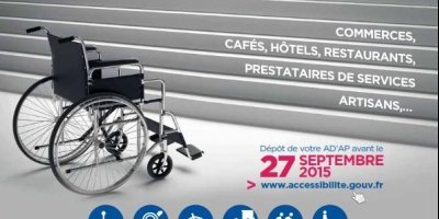 10 septembre 2015 : L'accessibilité dans les ERP, l'affaire de tous