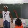 Atelier avec Suga à l'école Suzanne Rollon de Poucet