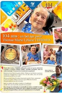 104 ans, un bel âge pour Thérèse Marie Lyliane THERMES