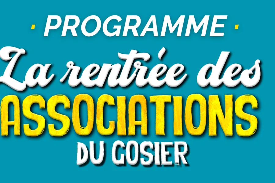 Programme : La rentrée des associations du Gosier · 8ème édition, 2024