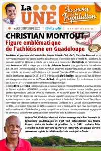 Chrisitan Montout figure emblématique de l'athlétisme en Guadeloupe 