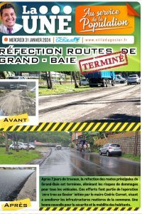 Réfection routes de grand - baie