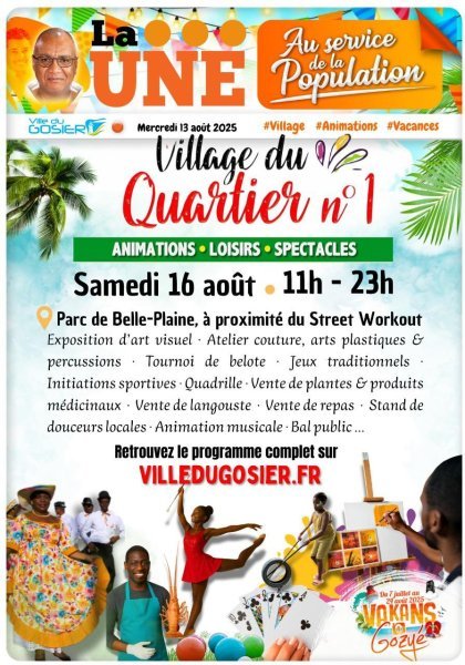 Village du quartier n°1 : au bourg du Gosier