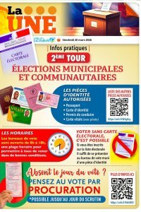 Infos pratiques : 2&egrave;me tour &eacute;lections municipales et communautaires