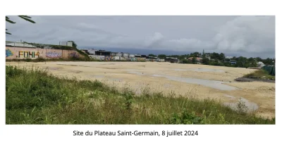 Nécessité d'une extension du cimetière au Plateau Saint-Germain et relocalisation du gymnase