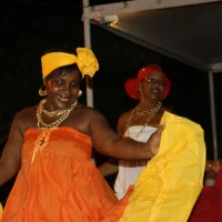 Une danseuse de l'AJSF