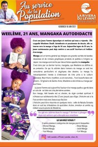 Weelème, 21 ans, mangaka autodidacte