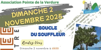 Randonnée pédestre avec l'Association Pointe de la Verdure