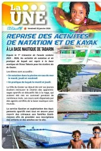 Reprise des activités de natation et de kayak à la base nautique de Tabarin