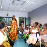 Défilé de mode proposé par l'association Kréaline