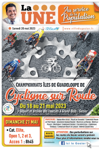 Championnats de Guadeloupe de cyclisme sur route du 18 au 21 mai 2023