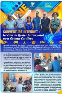 Couverture internet : la Ville du Gosier fait le point avec Orange Caraïbes