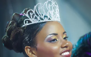 Cécilia Dunoyer, élue Miss Gosier 2012