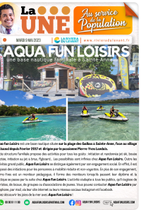 Aqua Fun Loisirs une base nautique familiale à Sainte-Anne