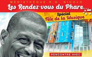 Carte blanche à Pierre-Edouard Décimus : La médiathèque du Gosier fête la musique !