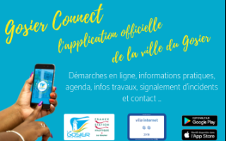 Gosier Connect, l'application officielle de la ville du Gosier ! 