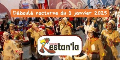 Déboulé nocturne lyannaj de Mas A Yo & Ti Kanno