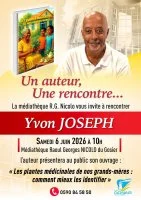 Un auteur, une rencontre avec Yvon Joeph 
