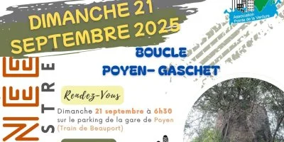 Rando-marche avec l'association Pointe de la verdure