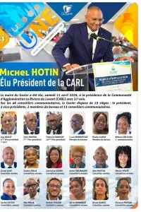 Michel Hotin, élu Président de la CARL