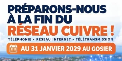Fibre optique : le Gosier prépare la fin du réseau cuivre