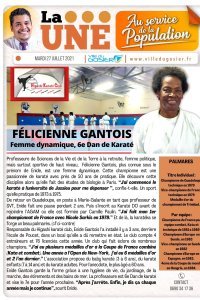 F&eacute;licienne Gantois, femme dynamique 6&egrave;me Dan de karat&eacute;