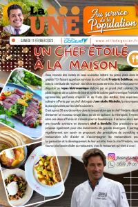 Un chef étoilé à la maison